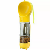 Pet 4 in1 Feeder Puppy Dog Cat Water Bottle Cup Travel Pooper Scooper Outdoor