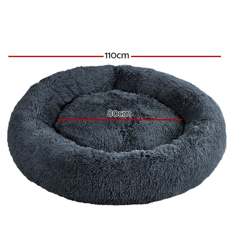 i.Pet Pet Bed Dog Cat 110cm Calming Extra Large Soft Plush