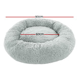 i.Pet Pet Bed Dog Cat 90cm Large Calming Soft Plush Bed