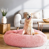 i.Pet Pet Bed Dog Cat 90cm Large Calming Soft Plush Bed