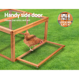 i.Pet Chicken Coop Rabbit Hutch 180cm Extra Large Wooden Chicken House Run XL Hen Cage