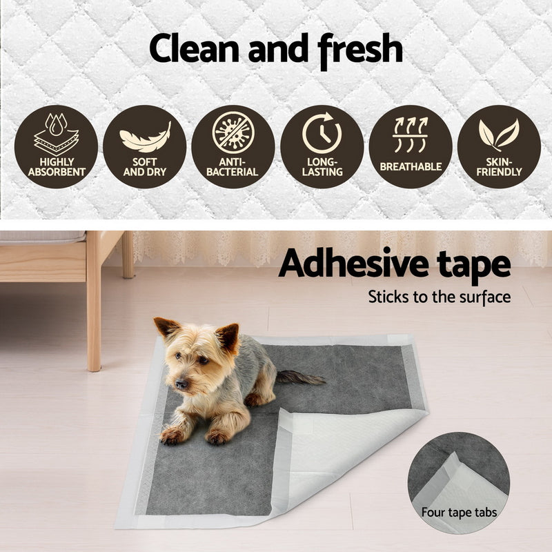 i.Pet Pet Training Pads 200pcs 60x60cm Puppy Dog Toilet Pee Indoor Super Absorbent