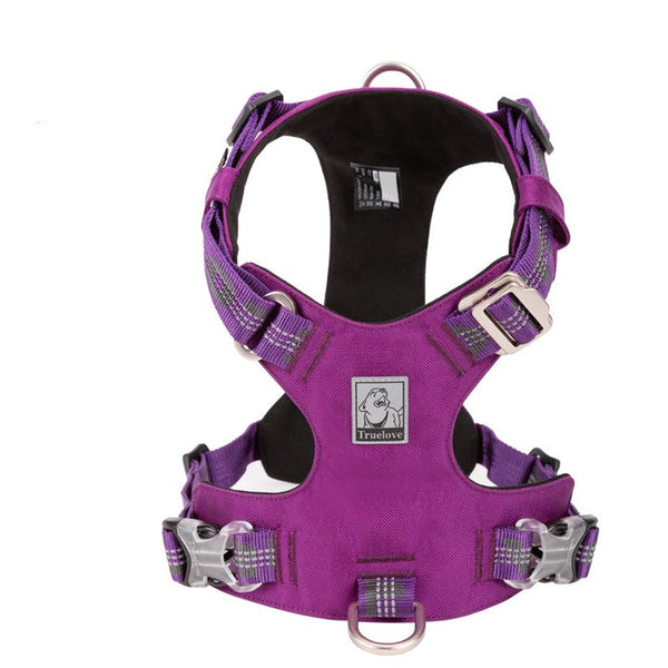 Lightweight 3M reflective Harness Purple