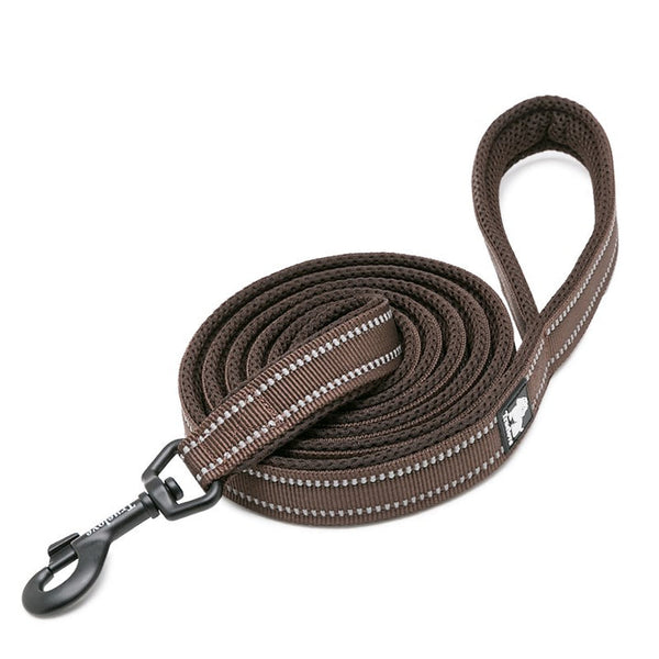 Reflective Pet Leash 2 meters Brown