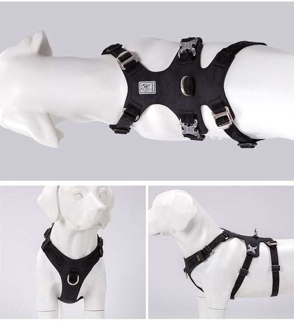 Whinhyepet Harness Black