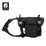 Whinhyepet Military Harness Black