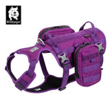 Whinhyepet Military Harness Purple