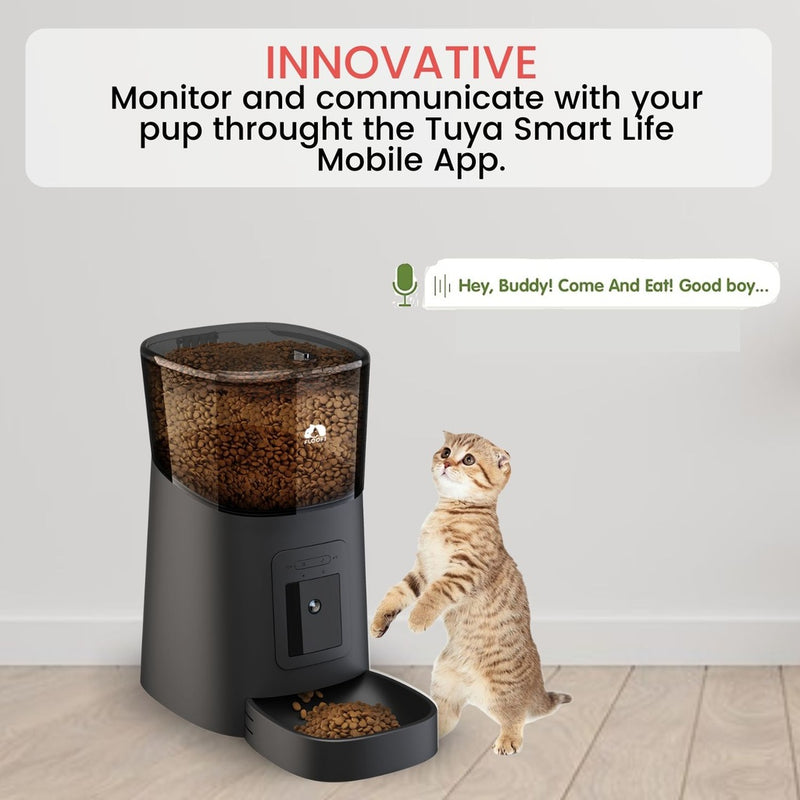 Floofi Smart Pet Feeder with Camera