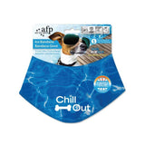 Dog Cooling Bandana Ice Neck Collar AFP Chill Out Pet Cool Scarf Cold