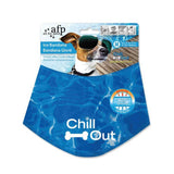 Dog Cooling Bandana Ice Neck Collar AFP Chill Out Pet Cool Scarf Cold