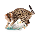 Jittering Cat Toy - Flopping Dancing Fish with Catnip Silvervine Electric USB