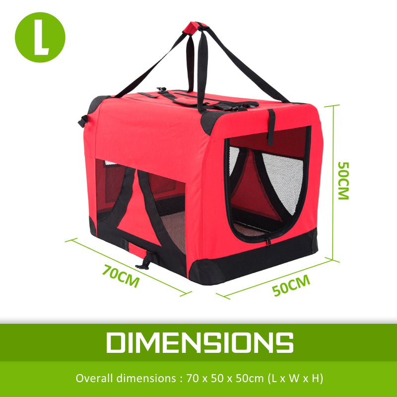 Portable Soft Dog Cage Crate Carrier