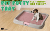 Dog Pet Potty Tray Training Toilet Portable T3