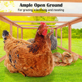 Paw Mate Chicken Coop Rabbit Hutch Extension Run 180 x 90 x 48cm Runey