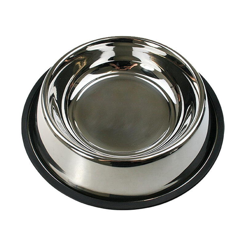 YES4PETS Stainless Steel Pet Bowl Water Bowls Portable Anti Slip Skid Feeder Dog Cat