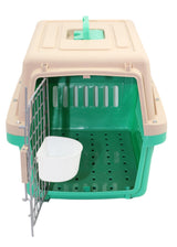 YES4PETS Medium Dog Cat Crate Pet Carrier Airline Cage With Bowl & Tray