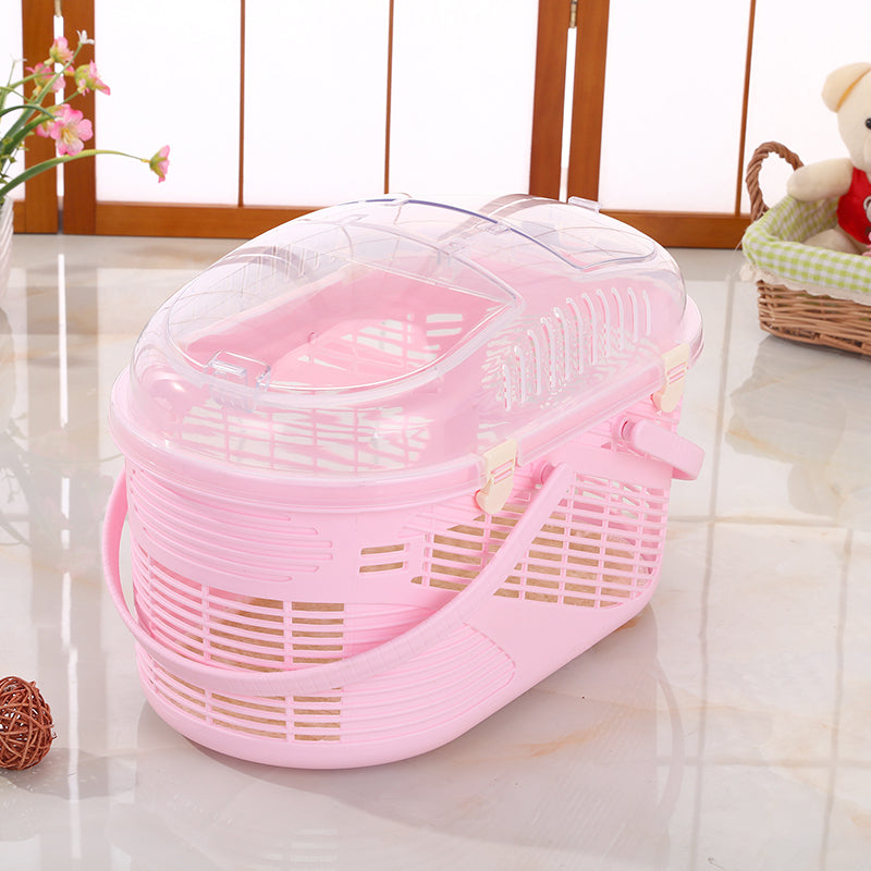 YES4PETS Small Dog Cat Crate Pet Rabbit Guinea Pig Ferret Carrier Cage With Mat