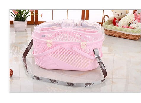 YES4PETS Small Dog Cat Crate Pet Rabbit Guinea Pig Ferret Carrier Cage With Mat