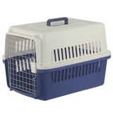 YES4PETS New Medium Dog Cat Rabbit Crate Pet Airline Carrier Cage With Bowl & Tray