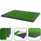 YES4PETS XL Indoor Dog Puppy Toilet Grass Training Mat Loo Pad Potty