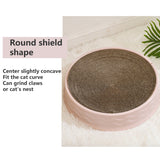 Pawfriends Cat Claw Plate Wear-Resistant Replaceable Round Corrugated Paper Pet Toy