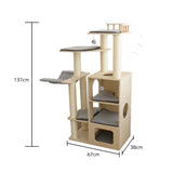 CATIO Multi-level Luxury Cat Mansion C6037