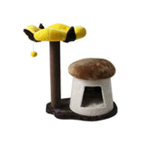 CATIO Cat House With Enchanted Flower Cat Scratching Tree