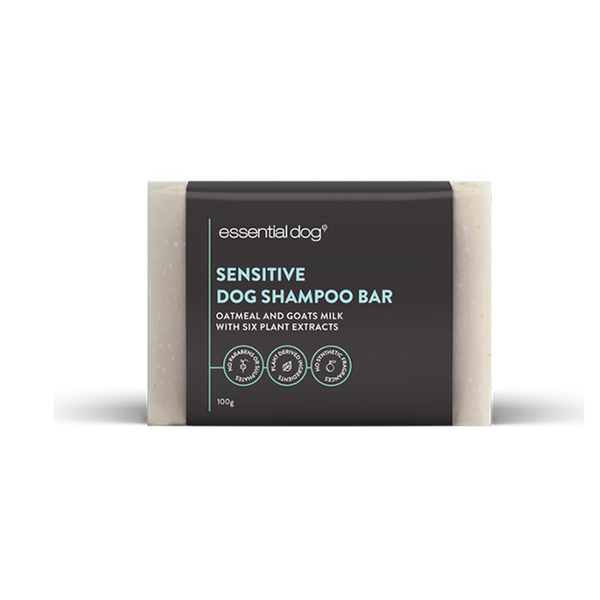 Essential Dog Sensitive Shampoo Bar (Oatmeal & Goatsmilk)