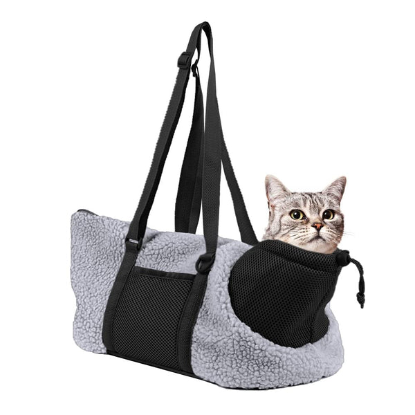 LIFEBEA Small Cat Carrier Pet bag: Comfy Shoulder Bag with Adjustable Strap for Small Dogs, Puppies, Kittens Up to 3kg /6.6 lbs