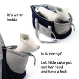 LIFEBEA Small Cat Carrier Pet bag: Comfy Shoulder Bag with Adjustable Strap for Small Dogs, Puppies, Kittens Up to 3kg /6.6 lbs