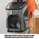 LIFEBEA Cat Pet Carrier Backpack - Dog Puppy Travel Space Carrier Bag - Intimate Design & Easy Access for Pets - Breathable & Soft Backpacks - Ideal Use for Outdoor Trip