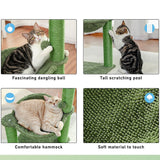 Cactus Cat Tree Tower Scratching Post Scratcher Kitten Condo House Play Bed Toys